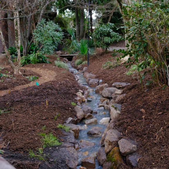 Mystic Creek got upgraded with new rocks