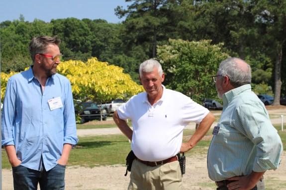 Jordan, Tony and Mark talking