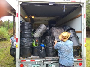 Loading U Haul with Mark Weathington